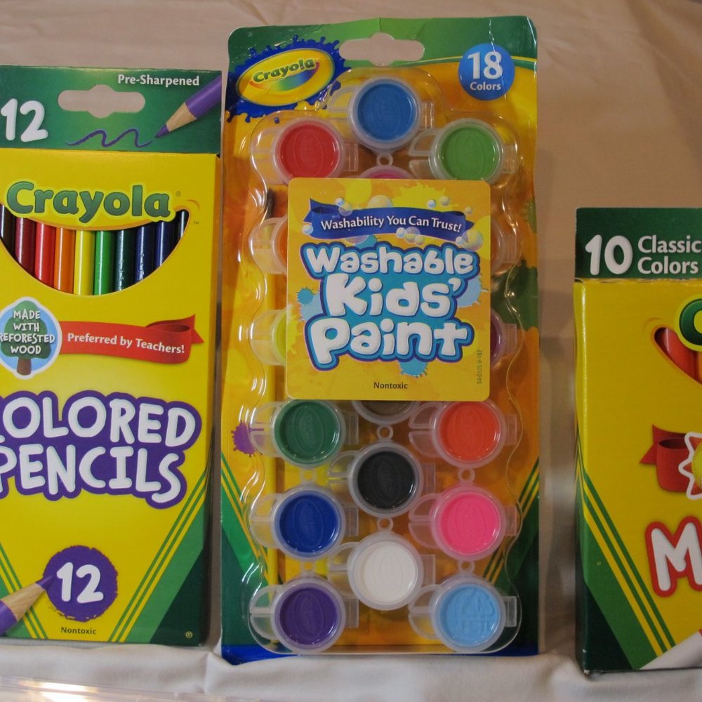 kids crayola arts and crafts bundle NEW - Picture 2 of 5